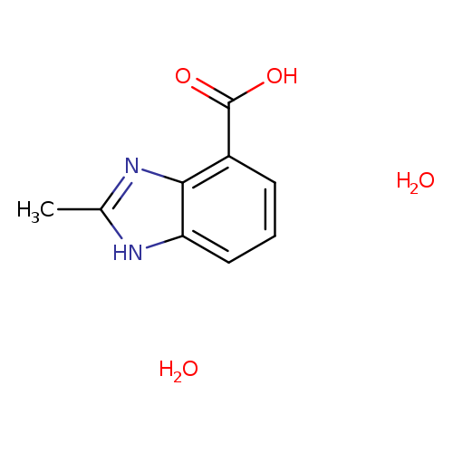 2-methyl-1H-benzimidazole-4-carboxylic acid dihydrate