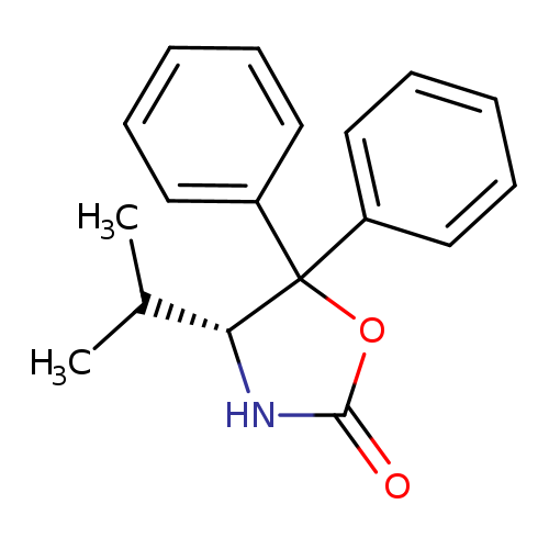 2-Oxazolidinone, 4-(1-methylethyl)-5,5-diphenyl-, (4R)-