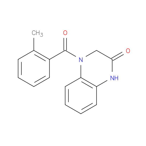 4-(2-methylbenzoyl)-1,2,3,4-tetrahydroquinoxalin-2-one