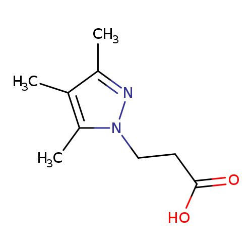 3-(3,4,5-Trimethyl-1h-pyrazol-1-yl)propanoic acid