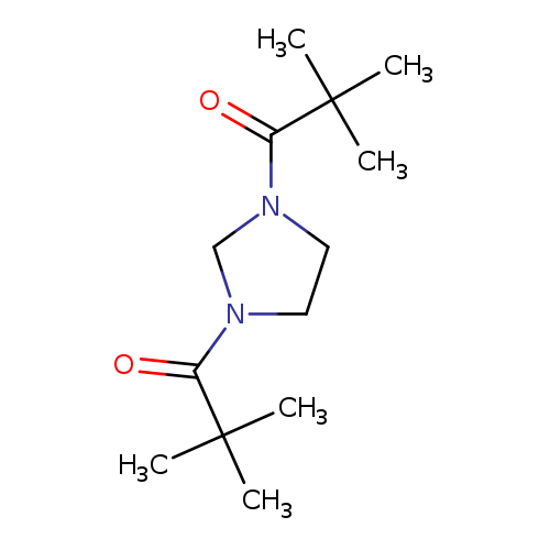 Imidazolidine, 1,3-bis(2,2-dimethyl-1-oxopropyl)- (9CI)