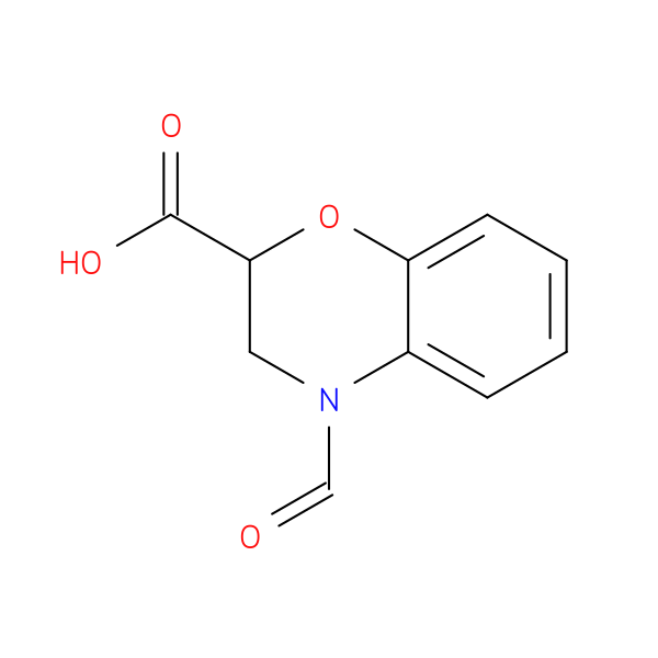 4-formyl-3,4-dihydro-2H-1,4-benzoxazine-2-carboxylic acid