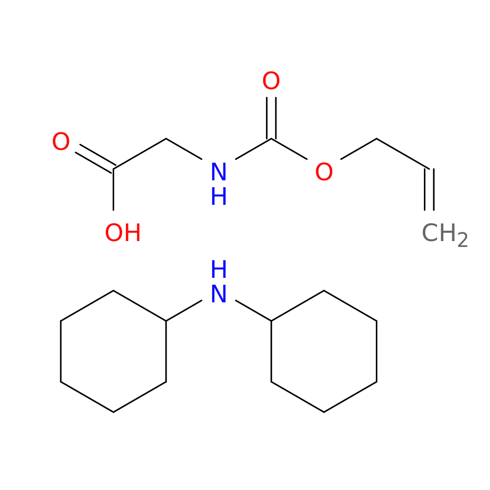 Dicyclohexylamine 2-(((allyloxy)carbonyl)amino)acetate