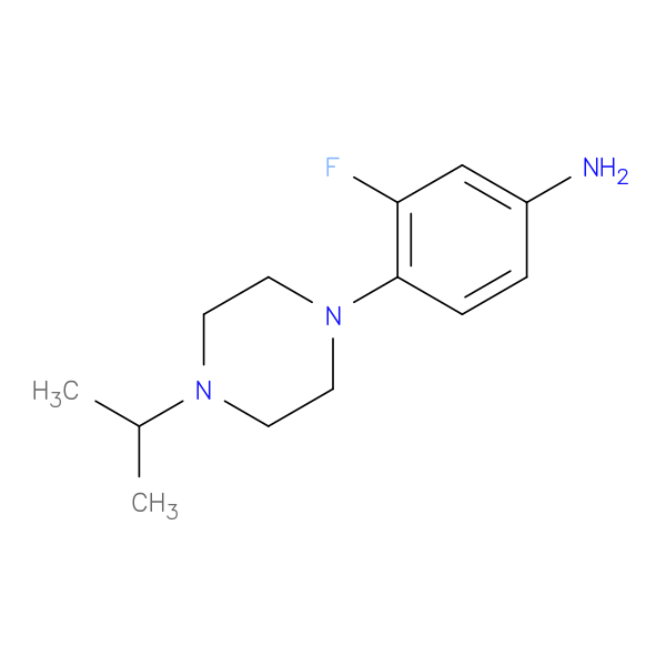 3-fluoro-4-(4-isopropylpiperazin-1-yl)aniline
