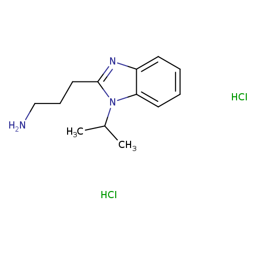 [3-(1-Isopropyl-1h-benzimidazol-2-yl)propyl]amine dihydrochloride