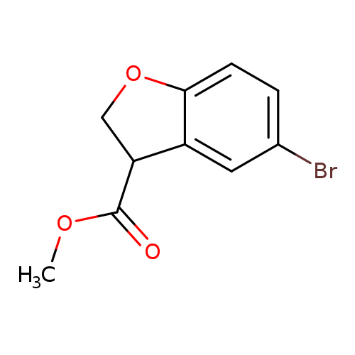 methyl5-bromo-2,3-dihydro-1-benzofuran-3-carboxylate