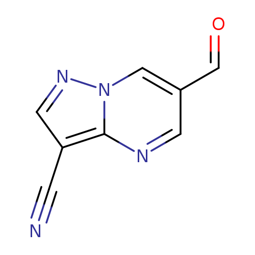 6-formylpyrazolo[1,5-a]pyrimidine-3-carbonitrile