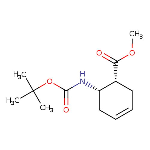 3-Cyclohexene-1-carboxylic acid,6-[[(1,1-dimethylethoxy)carbonyl]amino]-, methyl ester, (1R,6S)-rel-