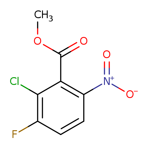 Methyl 2-chloro-3-fluoro-6-nitrobenzoate