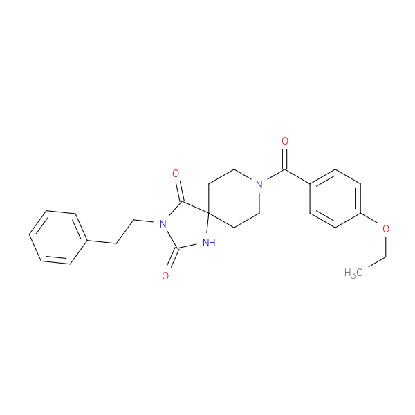 8-(4-ethoxybenzoyl)-3-(2-phenylethyl)-1,3,8-triazaspiro[4.5]decane-2,4-dione