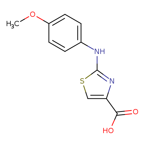 2-((4-Methoxyphenyl)amino)thiazole-4-carboxylic acid