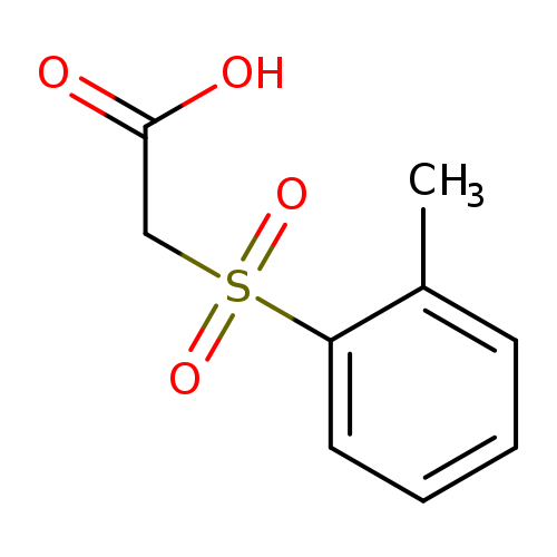 2-(2-methylbenzenesulfonyl)acetic acid