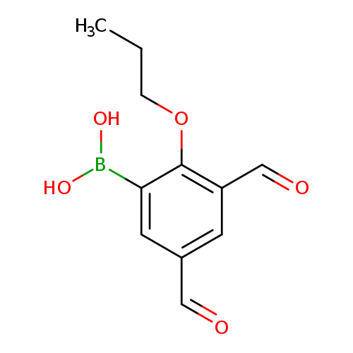 3,5-Diformyl-2-propoxyphenylboronic acid