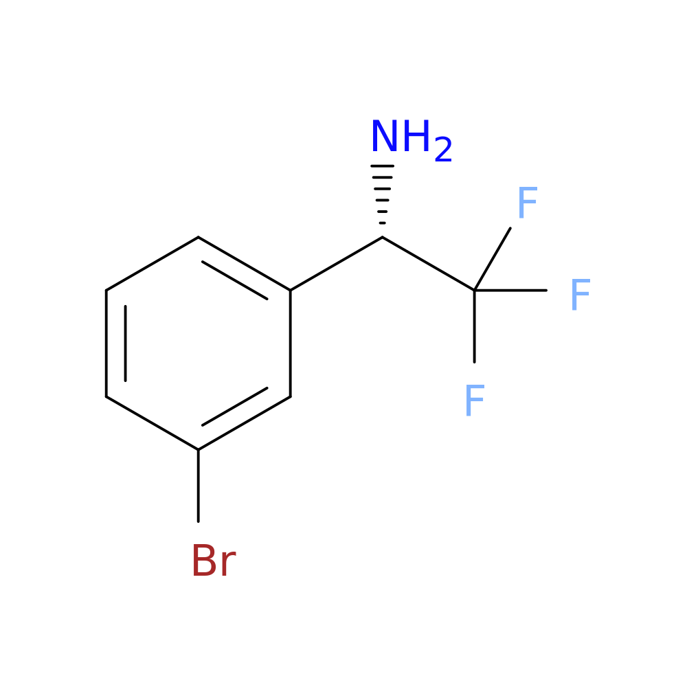 (S)-1-(3-bromophenyl)-2,2,2-trifluoroethan-1-amine
