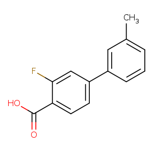 2-Fluoro-4-(3-methylphenyl)benzoic acid