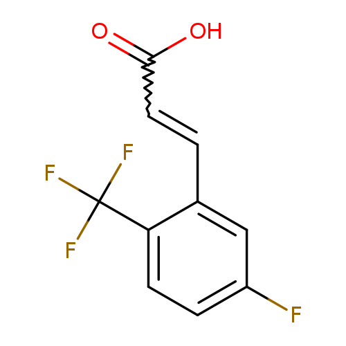 5-FLUORO-2-(TRIFLUOROMETHYL)CINNAMIC ACID