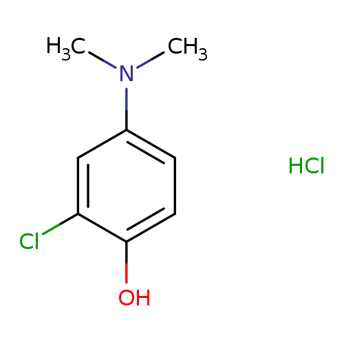 2-chloro-4-(dimethylamino)phenolhydrochloride