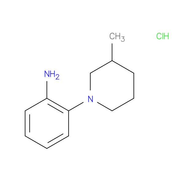 2-(3-Methylpiperidin-1-yl)aniline hydrochloride