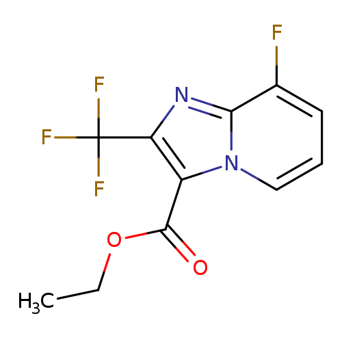 Ethyl 8-fluoro-2-(trifluoromethyl)imidazo[1,2-a]pyridine-3-carboxylate