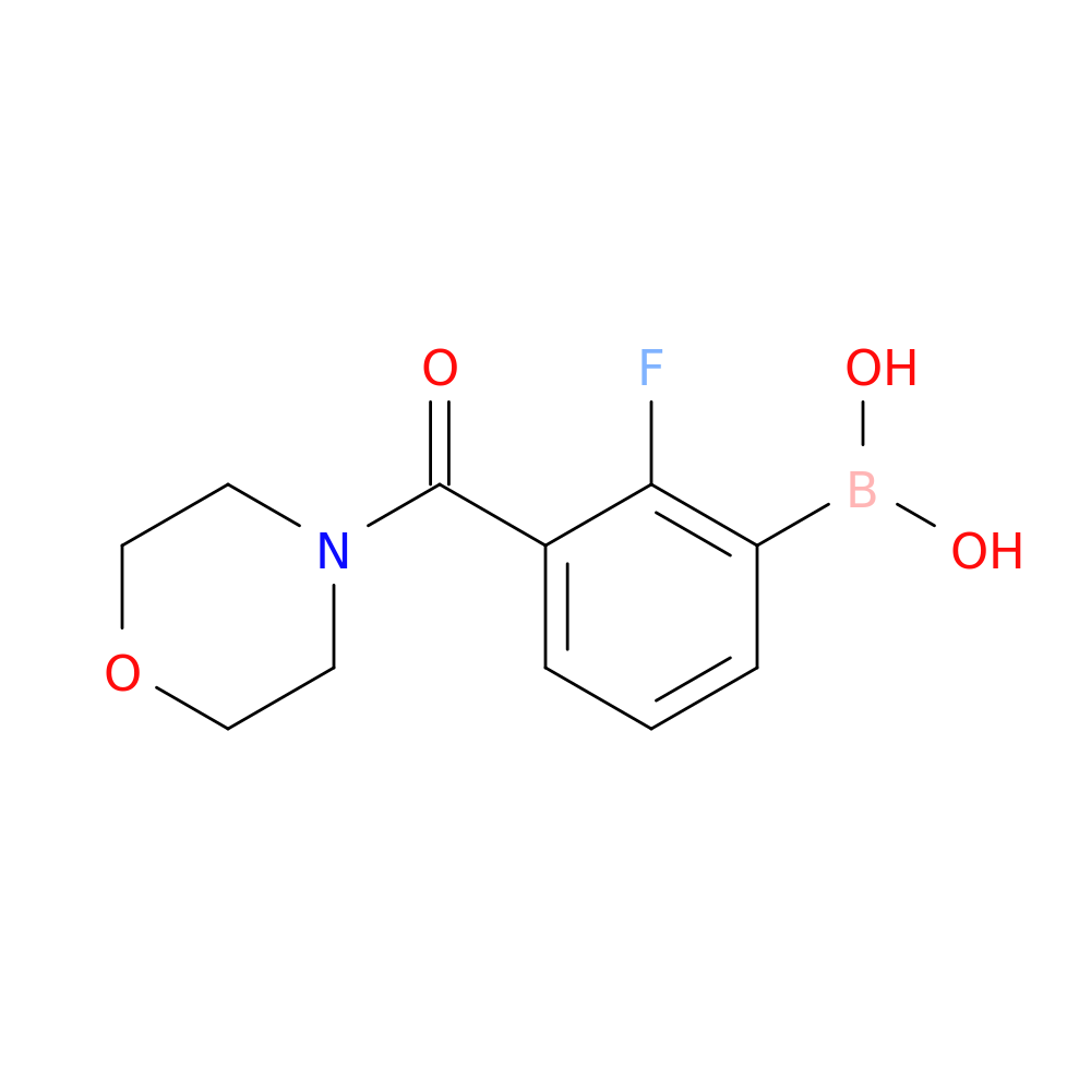 Boronic acid, B-[2-fluoro-3-(4-morpholinylcarbonyl)phenyl]-