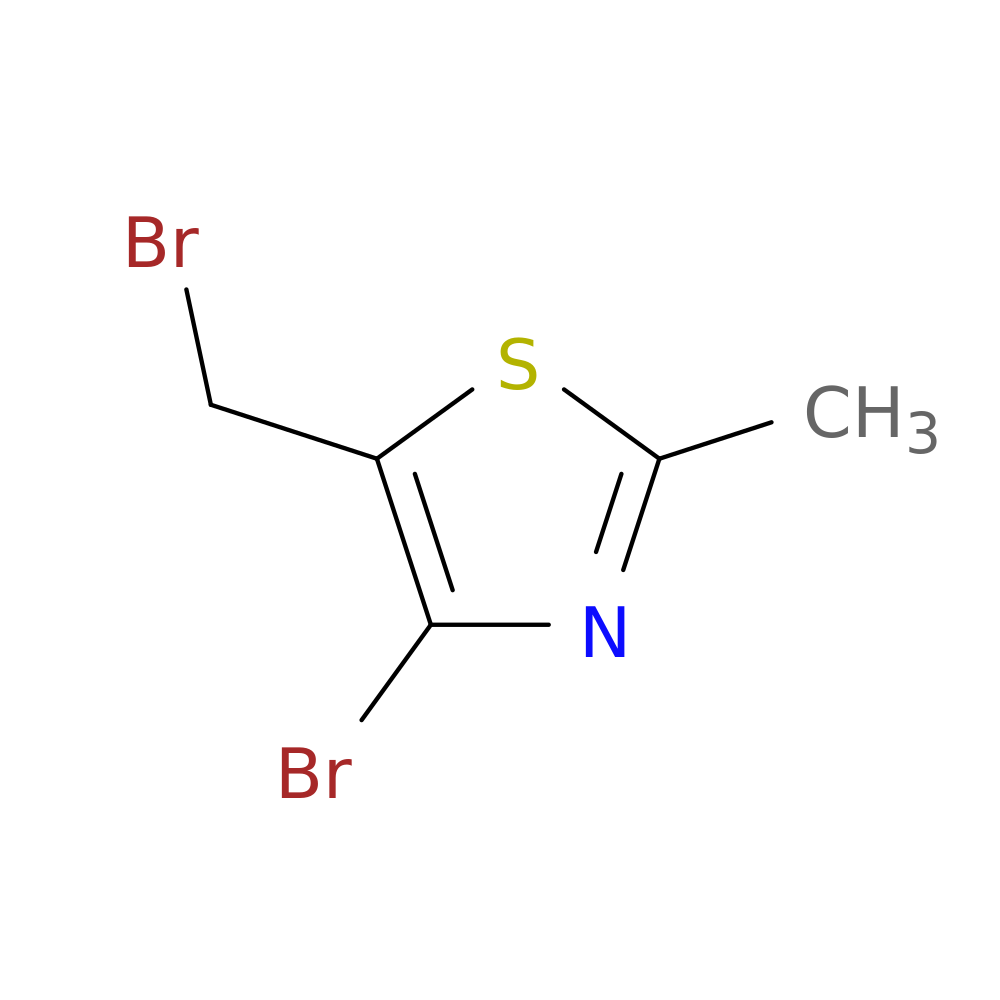4-Bromo-5-(bromomethyl)-2-methylthiazole