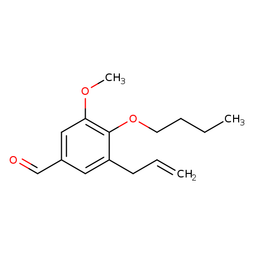 3-Allyl-4-butoxy-5-methoxybenzaldehyde
