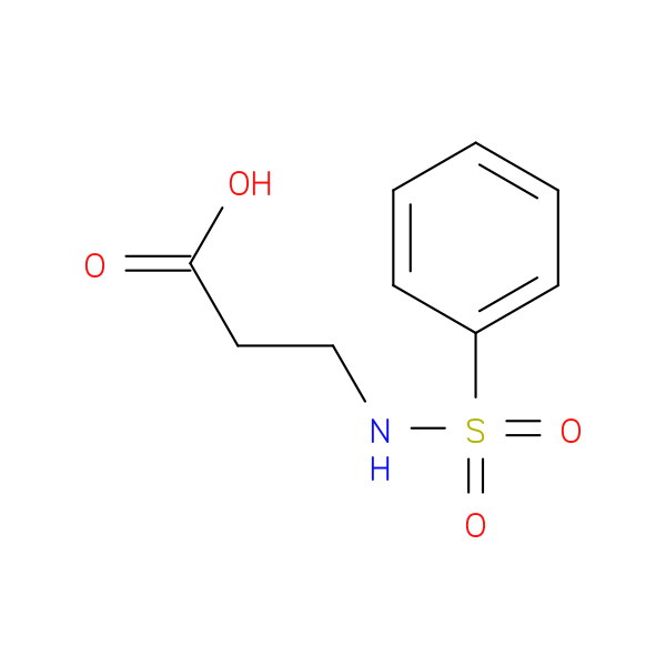 3-[(Phenylsulfonyl)amino]propanoic acid
