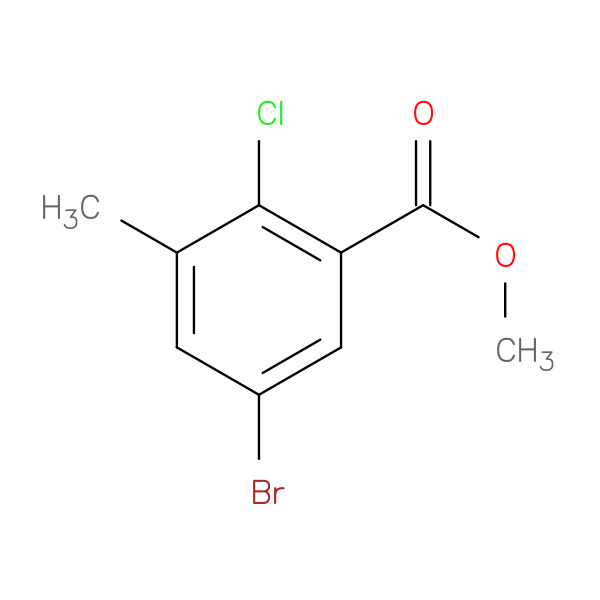 Methyl 5-bromo-2-chloro-3-methylbenzoate