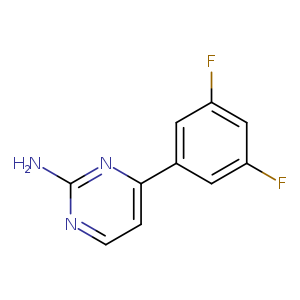 4-(3,5-difluorophenyl)pyrimidin-2-amine