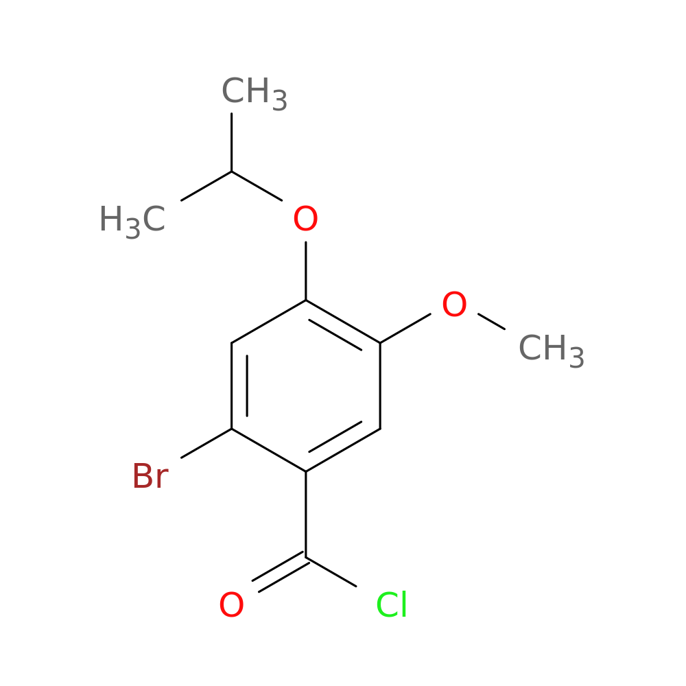 2-Bromo-4-isopropoxy-5-methoxybenzoyl chloride