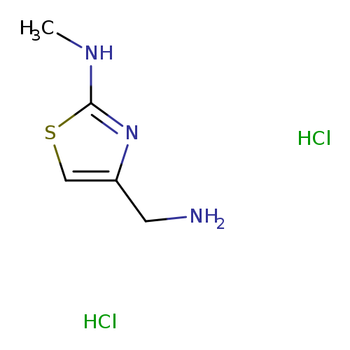 4-(Aminomethyl)-n-methyl-1,3-thiazol-2-amine dihydrochloride