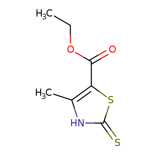 Ethyl 4-methyl-2-thioxo-2,3-dihydrothiazole-5-carboxylate