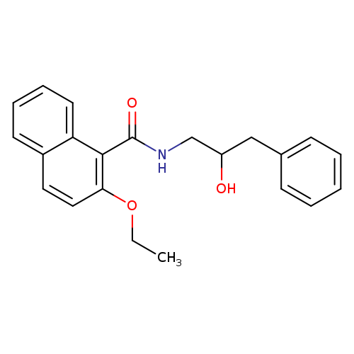 2-ethoxy-N-(2-hydroxy-3-phenylpropyl)naphthalene-1-carboxamide