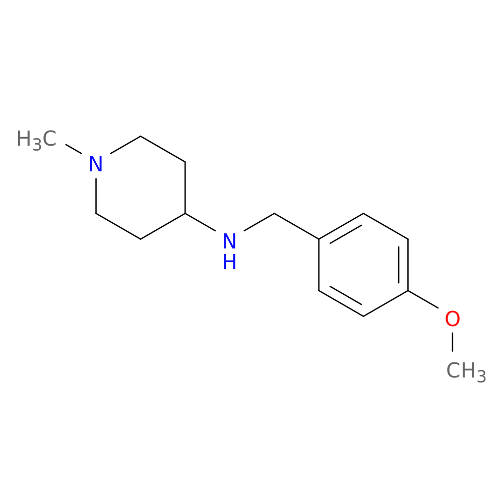 N-(4-Methoxybenzyl)-1-methylpiperidin-4-amine