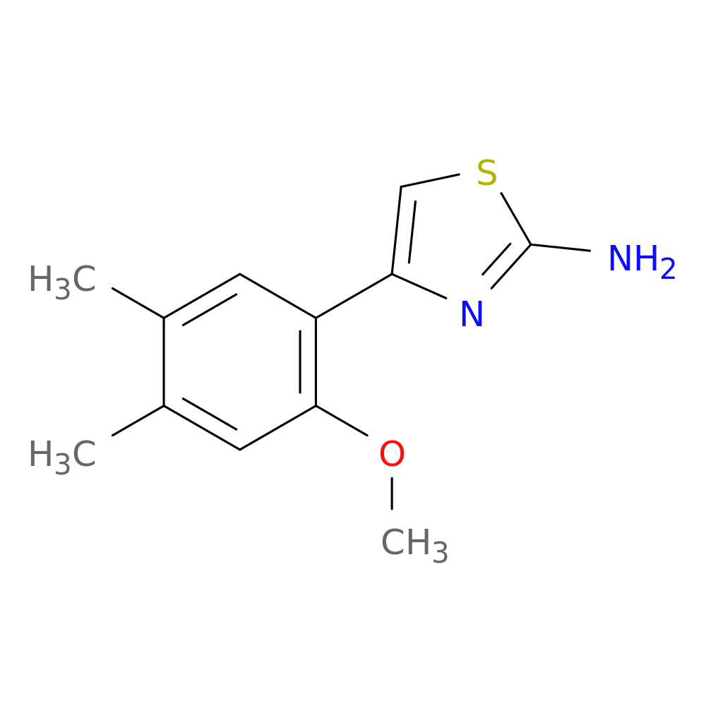 4-(2-Methoxy-4,5-dimethyl-phenyl)-thiazol-2-ylamine