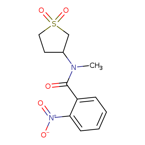 N-(1,1-dioxo-1lambda6-thiolan-3-yl)-N-methyl-2-nitrobenzamide