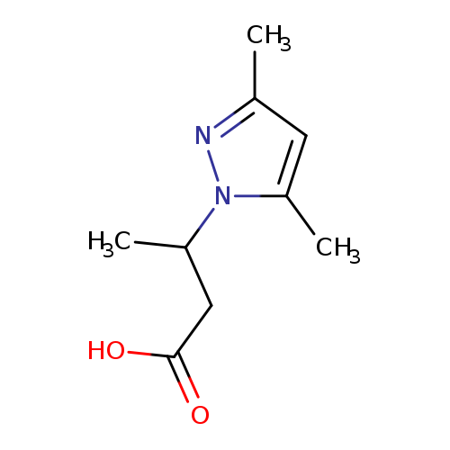 3-(3,5-Dimethyl-1h-pyrazol-1-yl)butanoic acid
