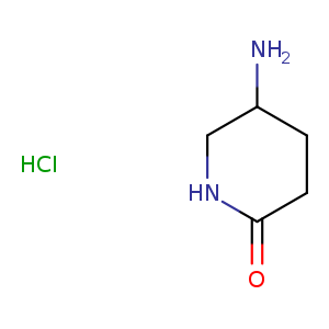 2-Piperidinone, 5-amino-, hydrochloride (1:1)