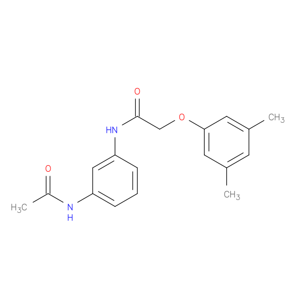 N-[3-(acetylamino)phenyl]-2-(3,5-dimethylphenoxy)acetamide