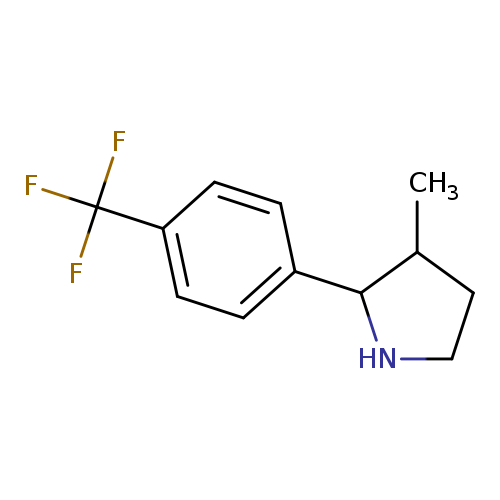 3-methyl-2-[4-(trifluoromethyl)phenyl]pyrrolidine