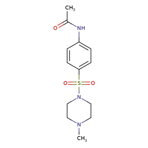 Acetamide, N-[4-[(4-methyl-1-piperazinyl)sulfonyl]phenyl]-