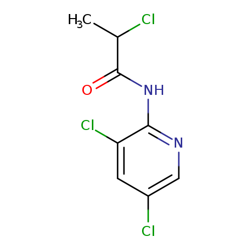 2-chloro-N-(3,5-dichloropyridin-2-yl)propanamide
