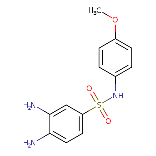 3,4-diamino-N-(4-methoxyphenyl)benzene-1-sulfonamide