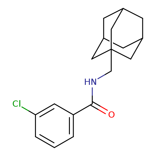 N-[(adamantan-1-yl)methyl]-3-chlorobenzamide