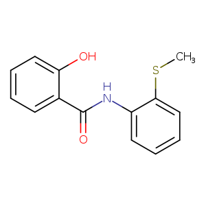 2-Hydroxy-n-[2-(methylthio)phenyl]benzamide