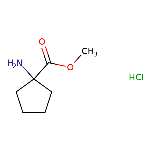 Methyl 1-amino-1-cyclopentanecarboxylate hydrochloride