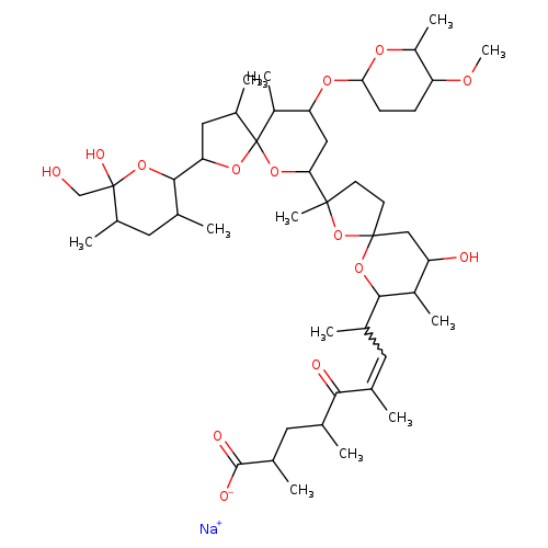Dianemycin 1-sodium salt