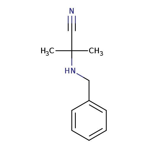 2-(Benzylamino)-2-methylpropanenitrile