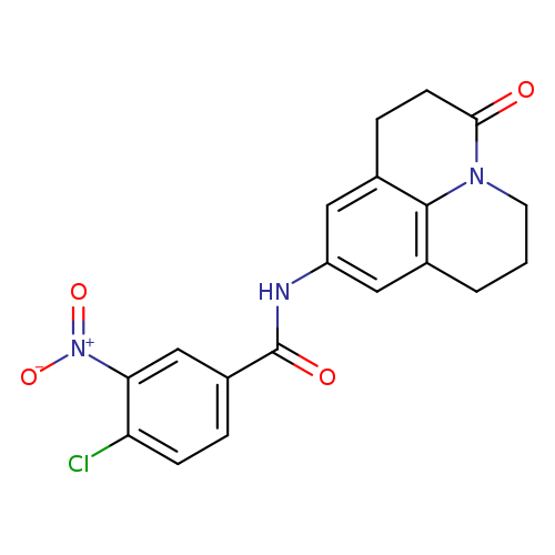 4-chloro-3-nitro-N-{2-oxo-1-azatricyclo[7.3.1.0^{5,13}]trideca-5,7,9(13)-trien-7-yl}benzamide