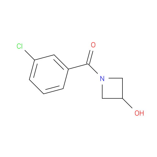 1-(3-chlorobenzoyl)azetidin-3-ol